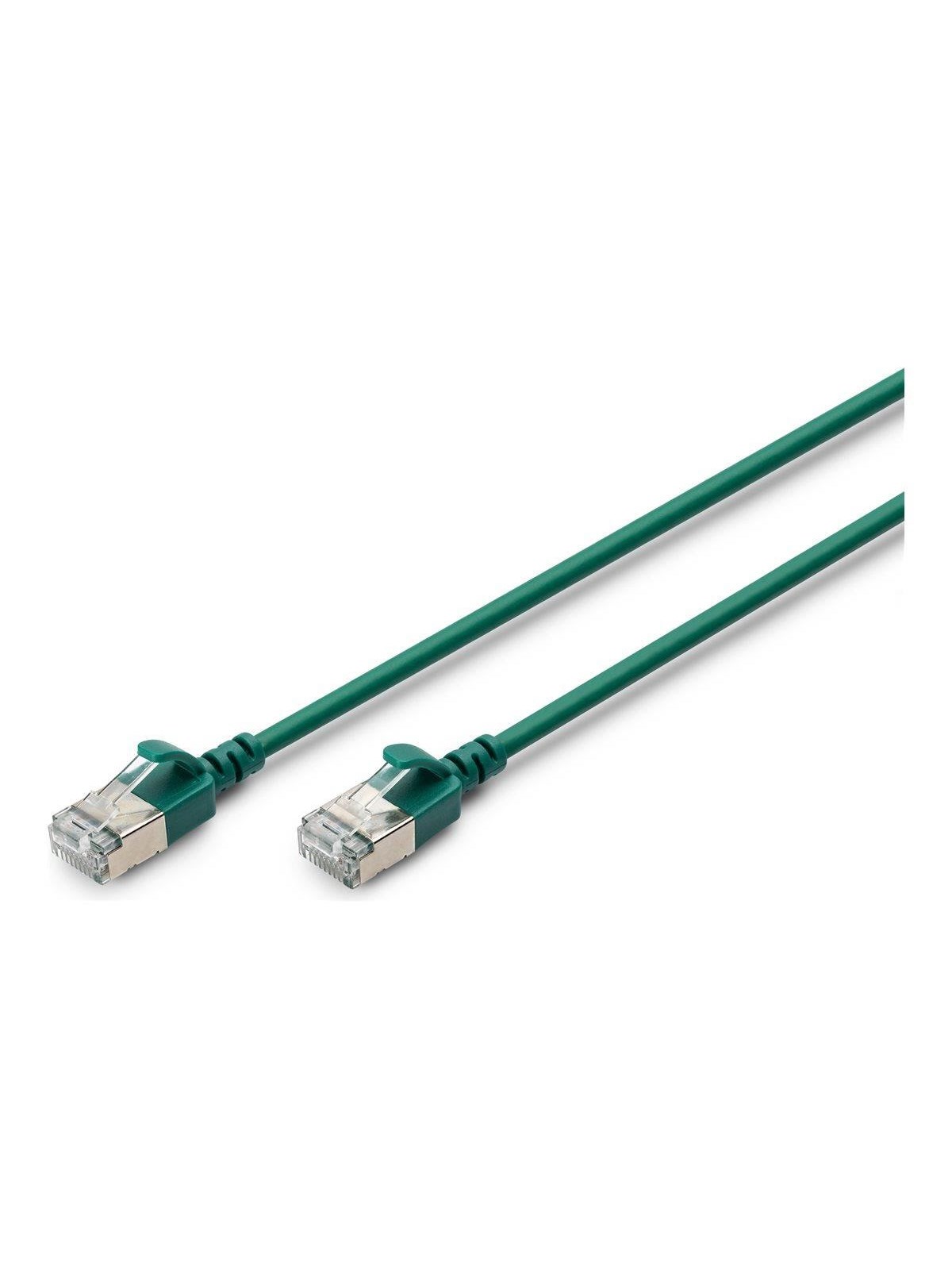 DIGITUS patch cable - 50 cm - green - Grün