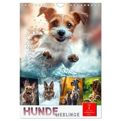Hunde Lieblinge (Wandkalender 2027 DIN A4 hoch), CALVENDO Monatskalender