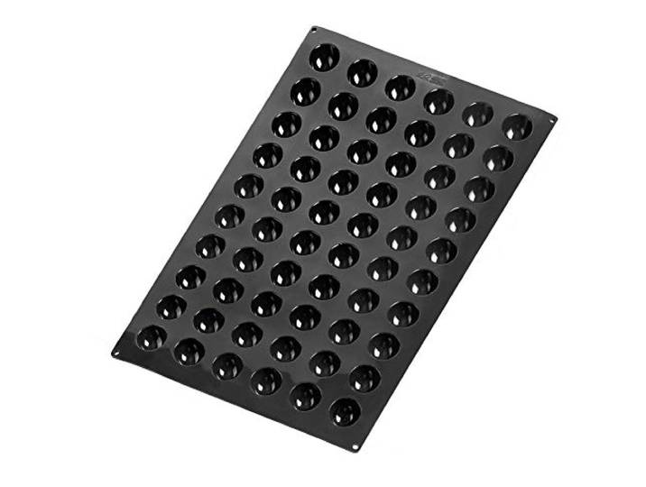 Lacor 66747 – 60-fache halb-erpkugelförmige Form zum Backen Langlebiges Profi-Utensil; entwickelt für optimale Leistung und schnelle, unkomplizierte Reinigung in der Spülmaschine