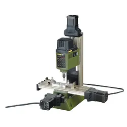 PROXXON 27112 MICRO Fräse MF70/CNC-ready mit Schrittmotoren statt Handrädern