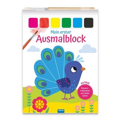 Trötsch Malbuch Mein erster Ausmalblock Pfau, Geheftet von , Trötsch Verlag GmbH & Co. KG, 978-3-9880234-8-3