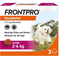 Frontpro 11 mg Hunde 2-4 kg