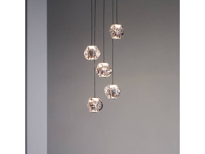 Ice Ball 5 Suspension Transparent - Loom Design - Salon / séjour - Moderne - Métal - Boule