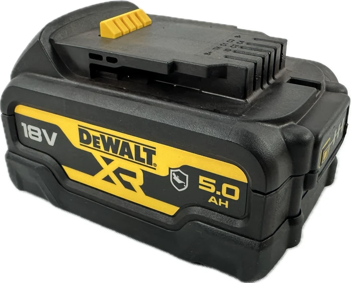 Dewalt XR Akku DCB184G, 18Volt 5Ah (schwarz, Gehäuseschutz gegen Chemikalien, Säuren und Brennstoffe)