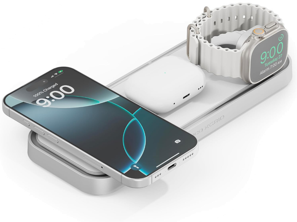 NOCO XGRID Wireless Docks White XDP3W