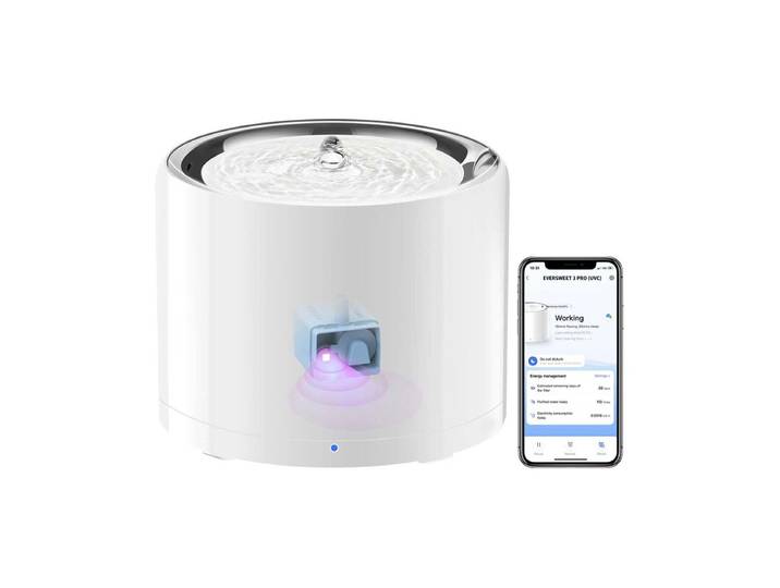 PETKIT EVERSWEET 3 PRO Haustierbrunnen, Weiss