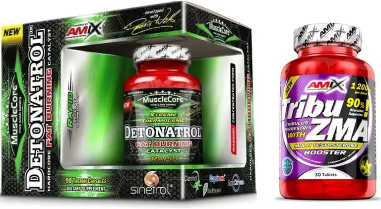 Amix Nutrition Pack Presente Detonatrol 90 Caps + Tribu ZMA 30 Caps