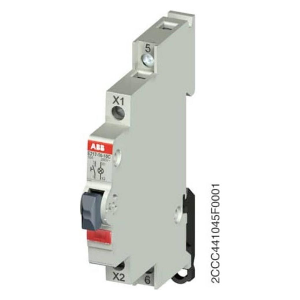 ABB E217-16-10C48 Leuchttaster rot 16A 1S 250VAC 0,72W m LED (2CCA703171R0001)