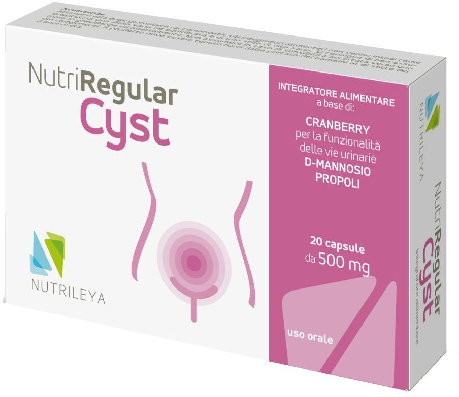 NUTRILEYA Srl NUTRIREGULAR CYST 20CPS
