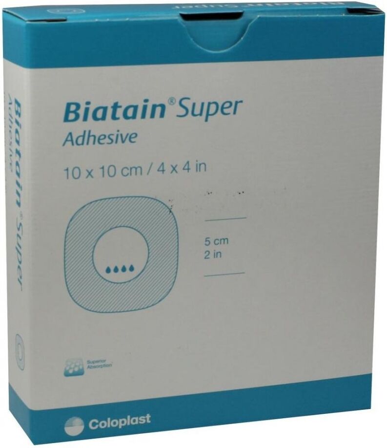 Biatain Super selbst-haftend Superabs.10x10 cm