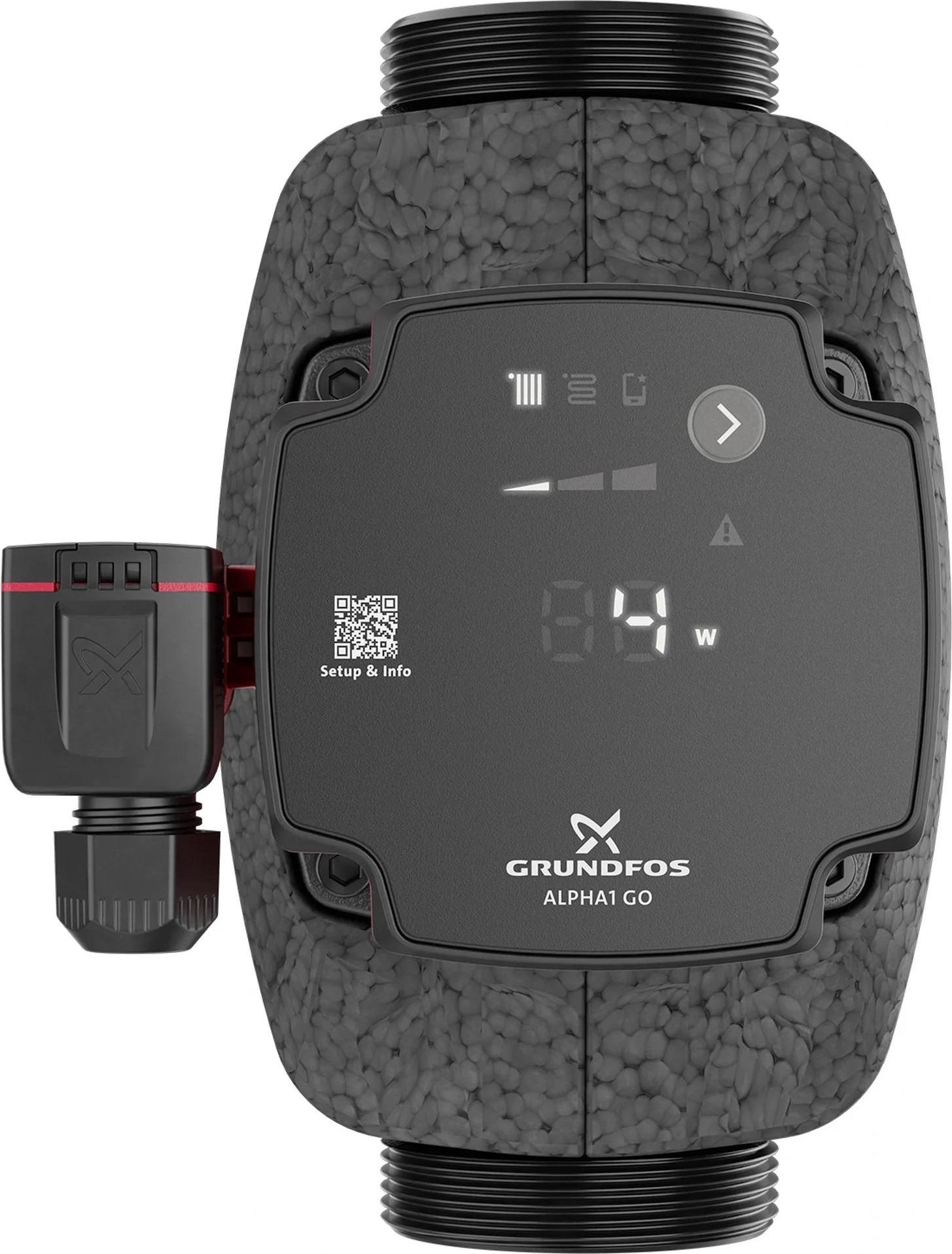Grundfos Hocheffizienz Umwälzpumpe, ALPHA1 GO, 32-80, 180, 220-240V, 1 Stk.