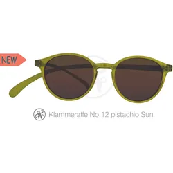 Lesebrille No.12 Klammeraffe SUN pistachio