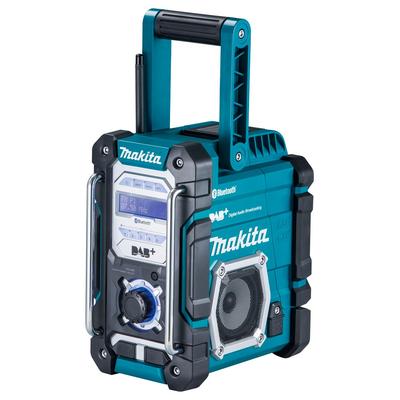 Baustellenradio MAKITA "DMR112", blau, B:27,5cm H:43,1cm T:16,5cm, Radios, ohne Akku