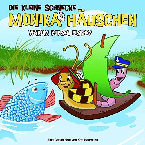 Kati Naumann - Die kleine Schnecke Monika Häuschen - CD / 13: Warum pupsen Fische? - Preis vom 10.10.2026 11:48:34 h