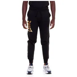 Leone, Unisex, Sporthose, Gold (XXL), Schwarz