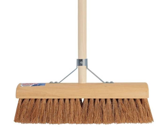 Talen tools bezem kokos 30 cm incl. steel