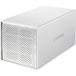 Renkforce RF-5587610, Festplattengehäuse, Silber