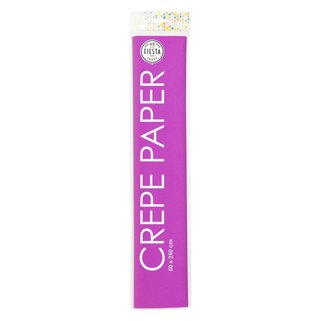 Globos Europe Krepppapier Violett, 50x250cm (5712735019947)
