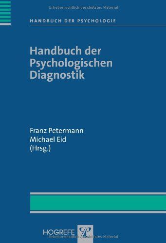 Franz Petermann - Handbuch der Psychologie / Handbuch der Psychologischen Diagnostik - Preis vom 17.10.2026 19:25:27 h