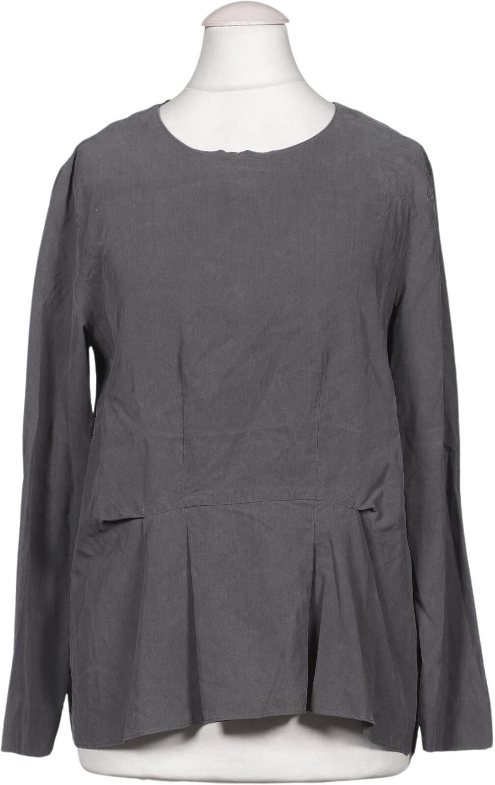 COS Damen Bluse, Grau, Gr. EU 34, Seide - Second Hand