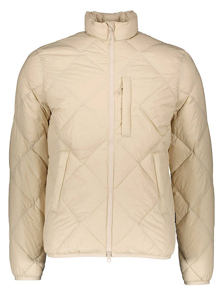 Peak Performance Daunenjacke "Mount" in Beige - XXL
