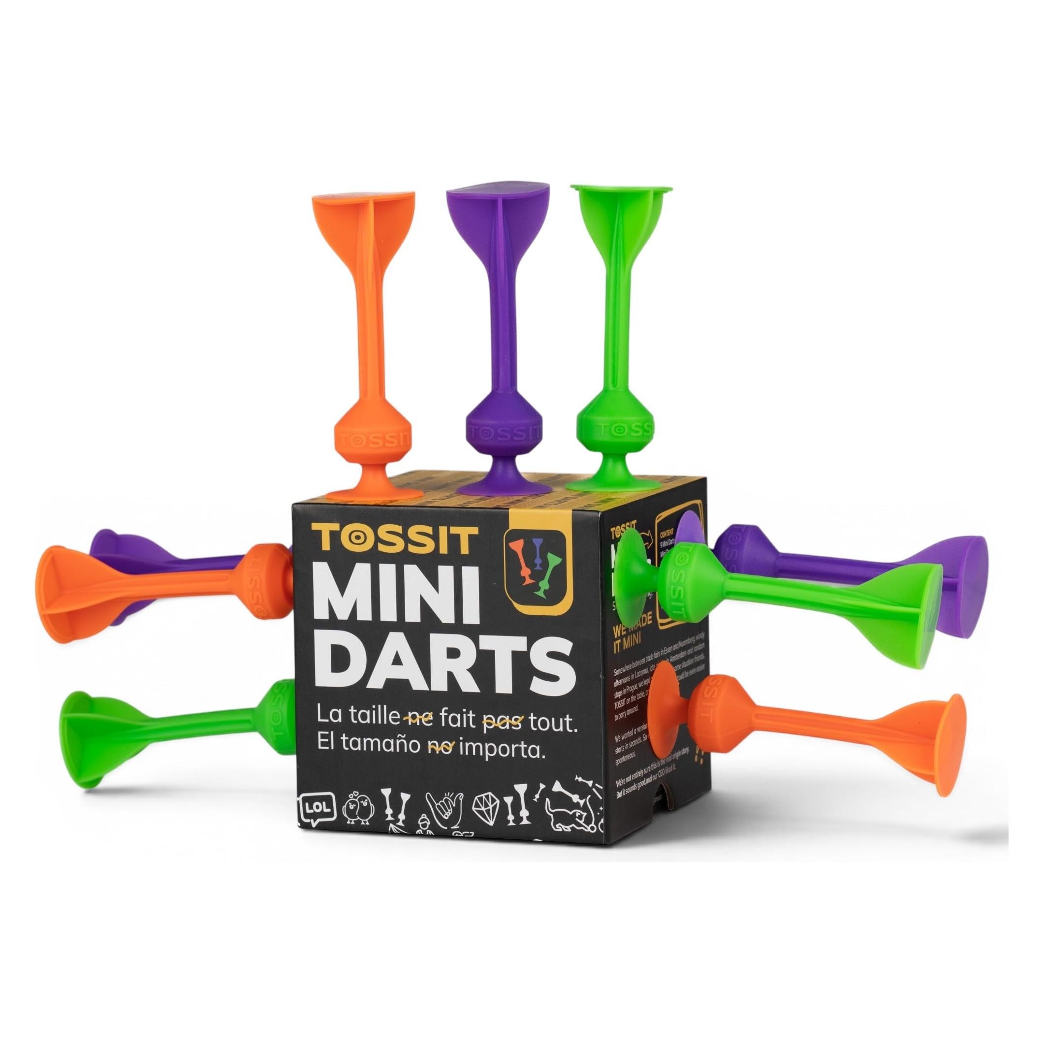 Tossit Mini Darts - Orange Purple Green (71384563)