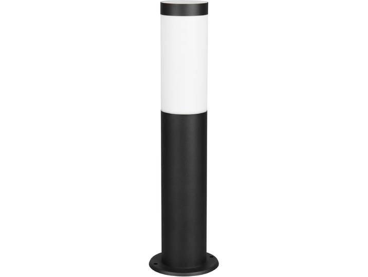 LED Tuinverlichting - Staande Buitenlamp - Trion Otto - E27 Fitting - Rond - Mat Zwart - RVS