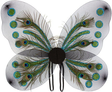 Flügel "Pfau", 68 x 53 cm