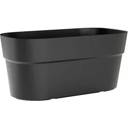 Tera, Gartenhandwerkzeug, Pflanztrog Sirio, Breite: 780 mm, ash aus recyceltem Kunststoff, für den Innen- und Aussenbereich