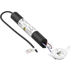 Enova, Deckenleuchte, ELED 200106 - LED-Notstrom Downlight Einbau TEST-Fkt. (60 lm)