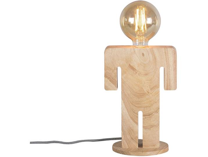 ETH Adam-Eve Tafellamp S - E27 - Hout - Adam
