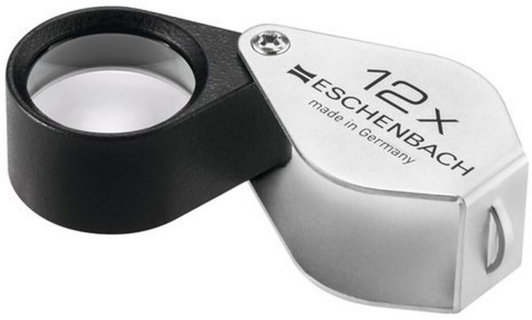 Eschenbach Loupe métallique 12x