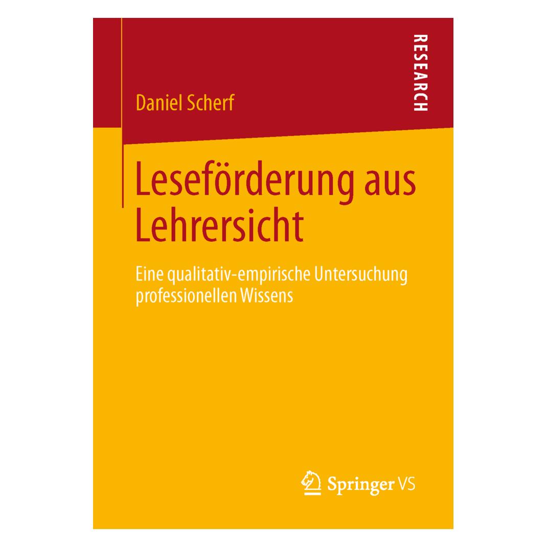 Springer Leseförderung aus Lehrersicht (Deutsch, Softcover, Daniel Scherf) (7435744)