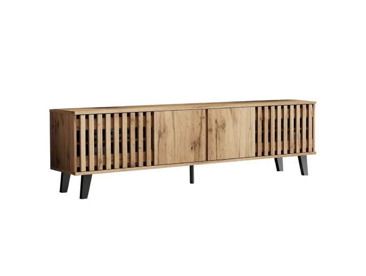 Meuble tv en pin l 180 cm