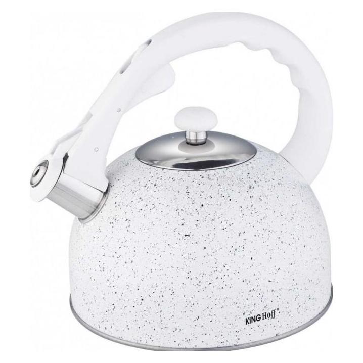 Kinghoff KETTLE WITH WHISTLE 2,6L KH-1407 MARBLE (2.60 l) (KH-1407)