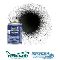 Revell Spray Color Schwarz glänzend 100ml 34107
