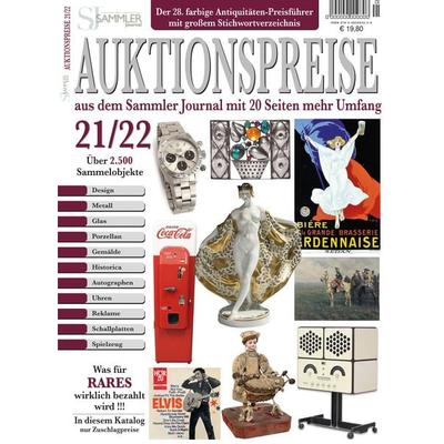Auktionspreise 21/22, Taschenbuch von Joscha Eberhardt, GEMI, 978-3-9820040-2-0