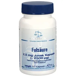 Folsaeure 2,5 mg Jun Kapsel