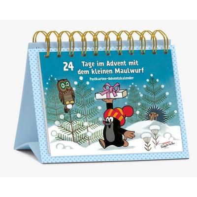 Postkarten-Adventskalender '24 Tage im Advent mit dem kleinen Maulwurf'