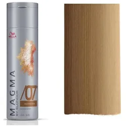 Wella, Haarfarbe, Professionals Magma von Blondor Haarfärbecreme Toner 07 Dunkelkastanie (Braun)
