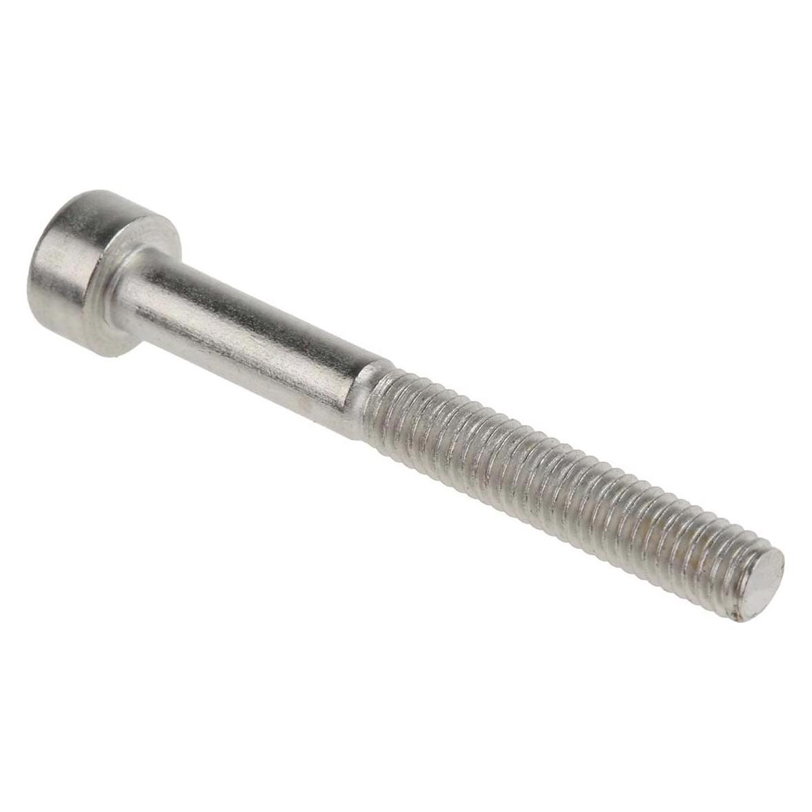 RS PRO A2 s/steel hex socket cap screw,M4x35 (1247349)