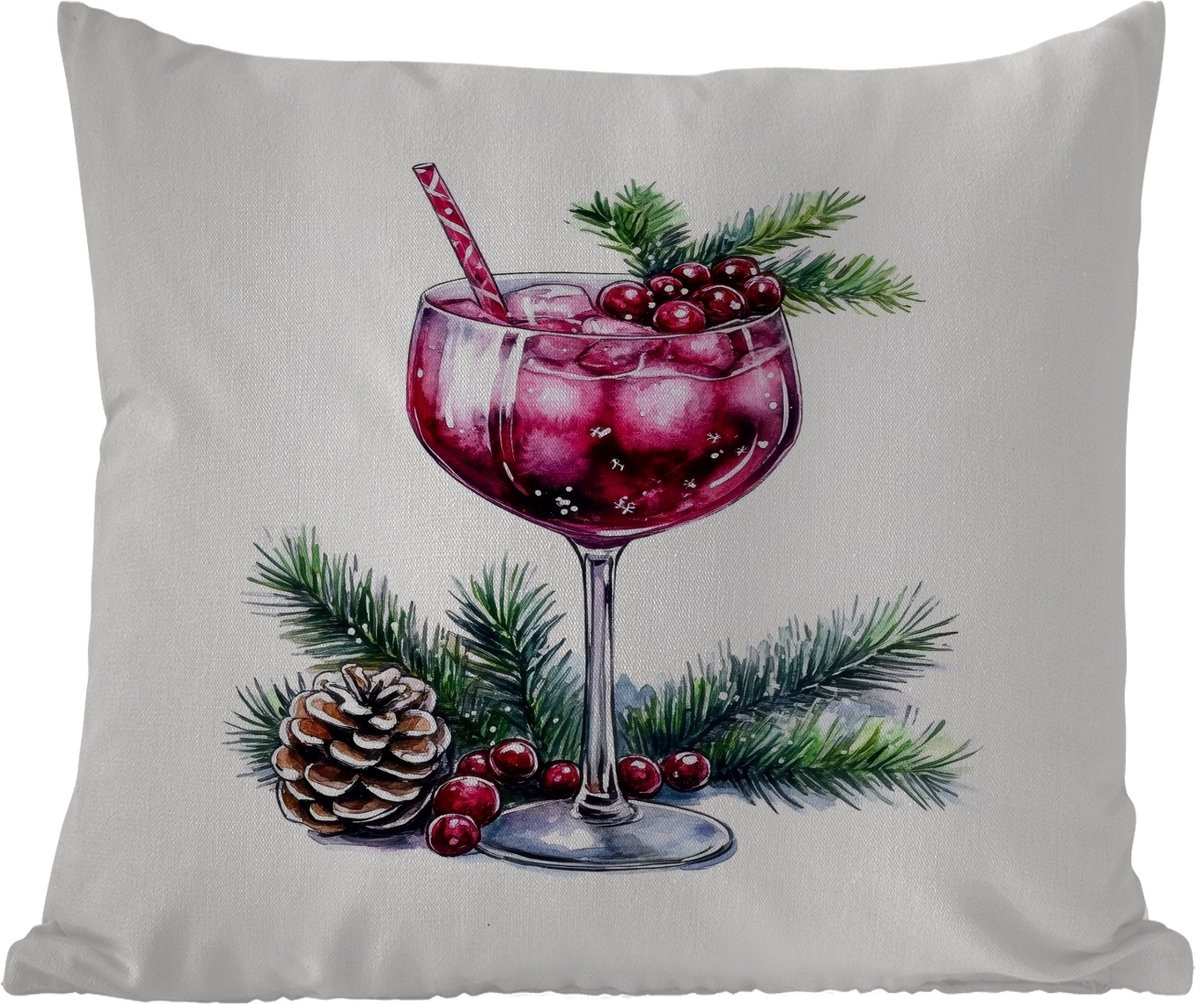 PillowMonkey Weerbestendig Buitenkussen Cocktail Decoratie 50x50 cm