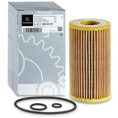 Mercedes-Benz Ölfilter [Hersteller-Nr. A6111800009] für Mercedes-Benz, Jeep