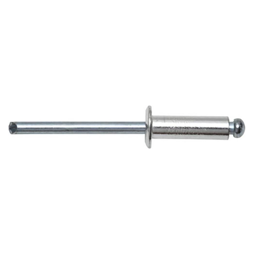 SWG 93761655 Flachrundniete O x L 6 mm 16 Aluminium 250 St. (93761655)