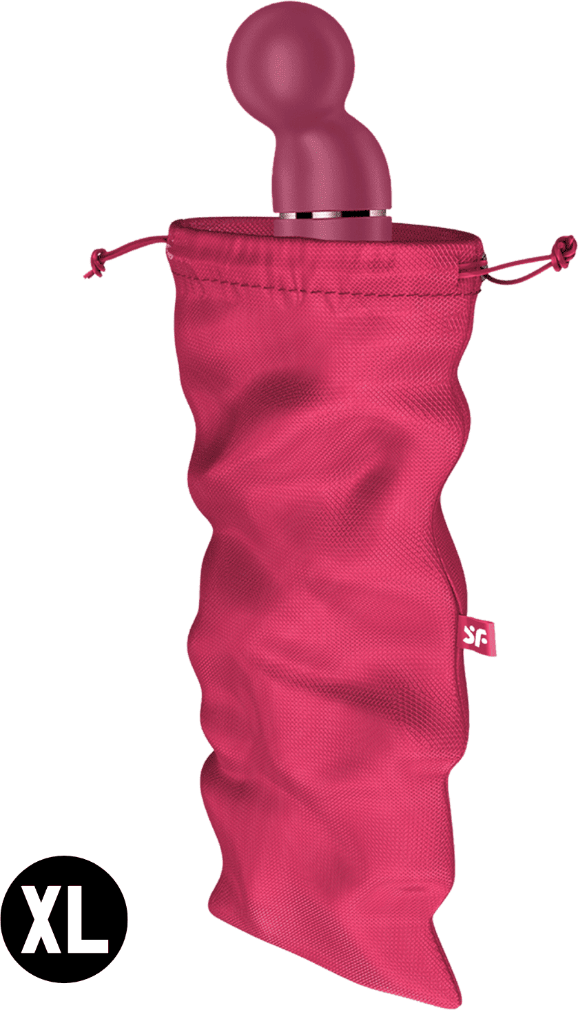 Satisfyer Sac de rangement sextoys rose taille XL Treasure Bag