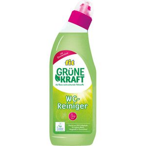 fit WC-Reiniger Grüne Kraft, flüssig, mit Citrusduft, Schräghalsflasche 750 ml