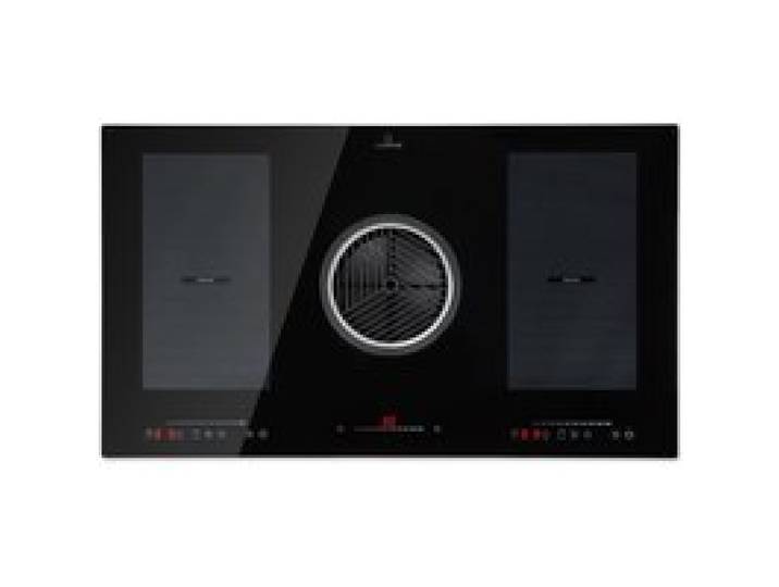 Klarstein Full House 3.0 Down Air System cuisinière à induction + hotte aspirante DownAir 653 m³/h A+