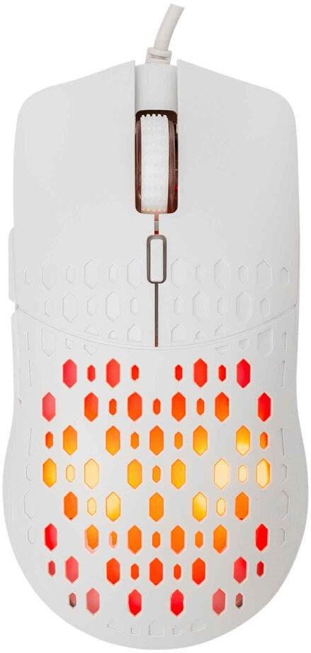 Baracuda OCTOPUS Gaming Mus - 6D / 3600 DPI - Hvid