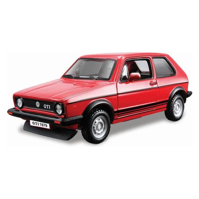 Bburago Modellauto - VW Golf 1 GTI - Baujahr 1979 (18-43059)