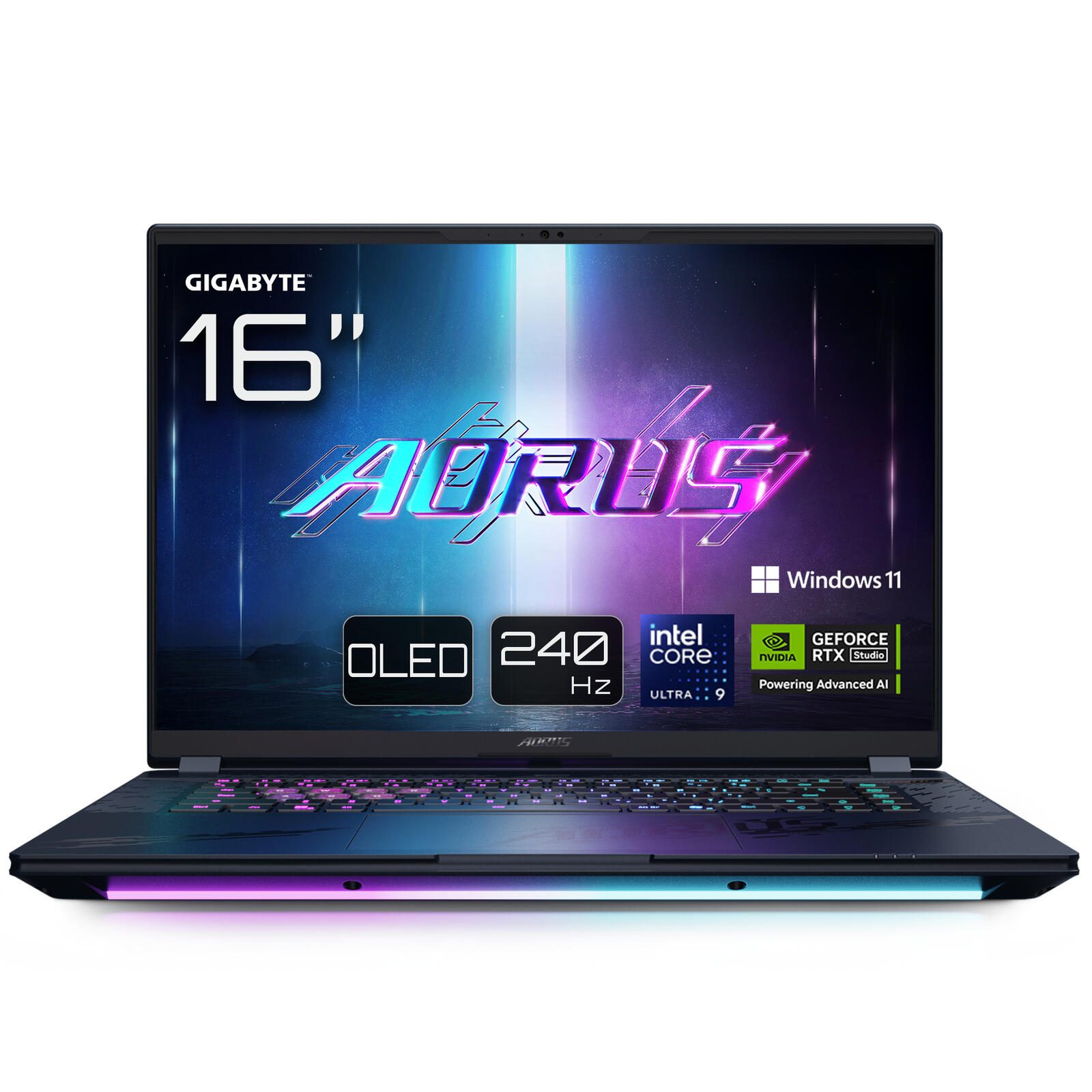 GigaByte Aorus Master 16 Intel® Core Ultra 9 275HX Gaming Notebook 40,6cm (16") BYHC5DEE65SP AORUS M 16